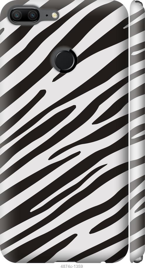 

Чехол на Huawei Honor 9 Lite Классическая зебра
