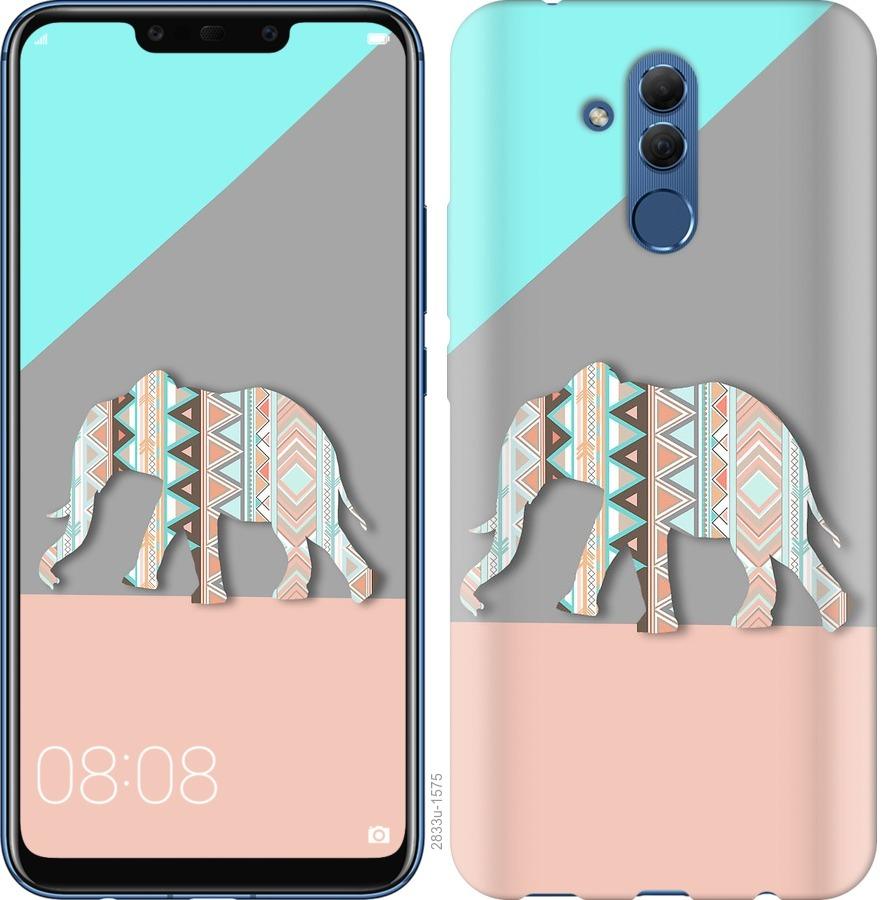 

Чохол на Huawei Mate 20 Lite Візерунчастий слон