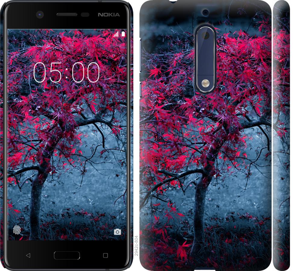 

Чохол на Nokia 5 Дерево з яскравими листям