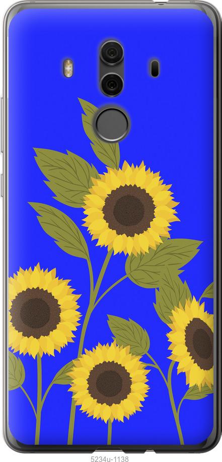 

Чохол на Huawei Mate 10 Pro Подсолнухи v2