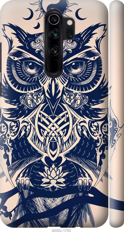 

Чехол на Xiaomi Redmi Note 8 Pro Узорчатая сова