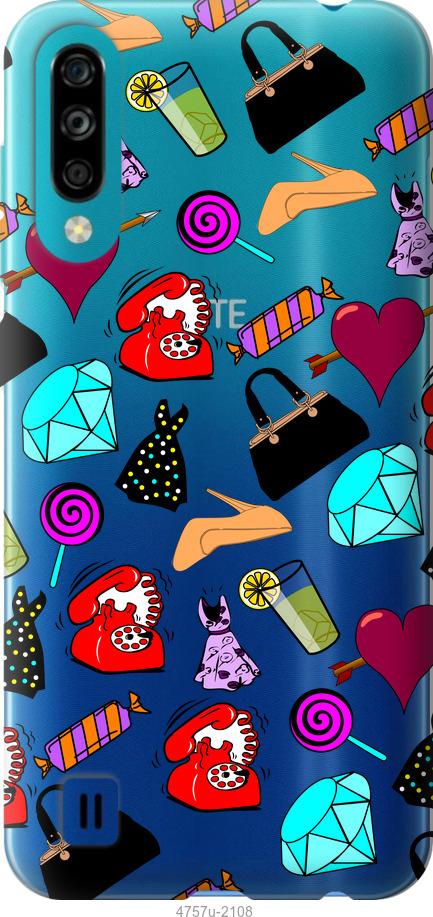 

Чехол на ZTE Blade A7 2020 stickers