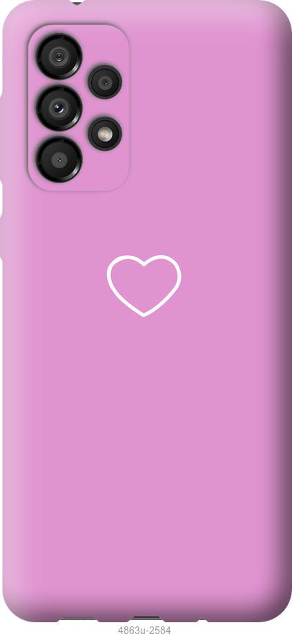 Чехол на Samsung Galaxy A33 5G A336B Сердце 2
