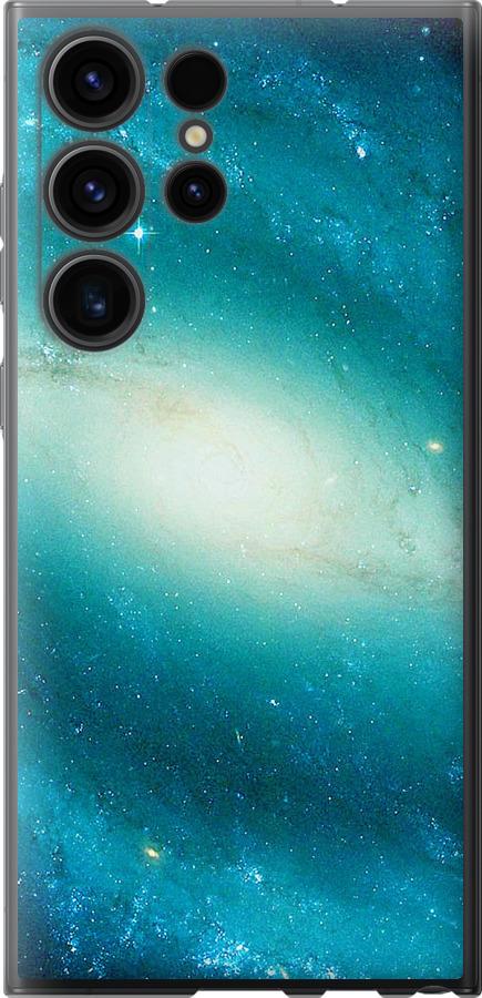 Чохол на Samsung Galaxy S23 Ultra Блакитна галактика