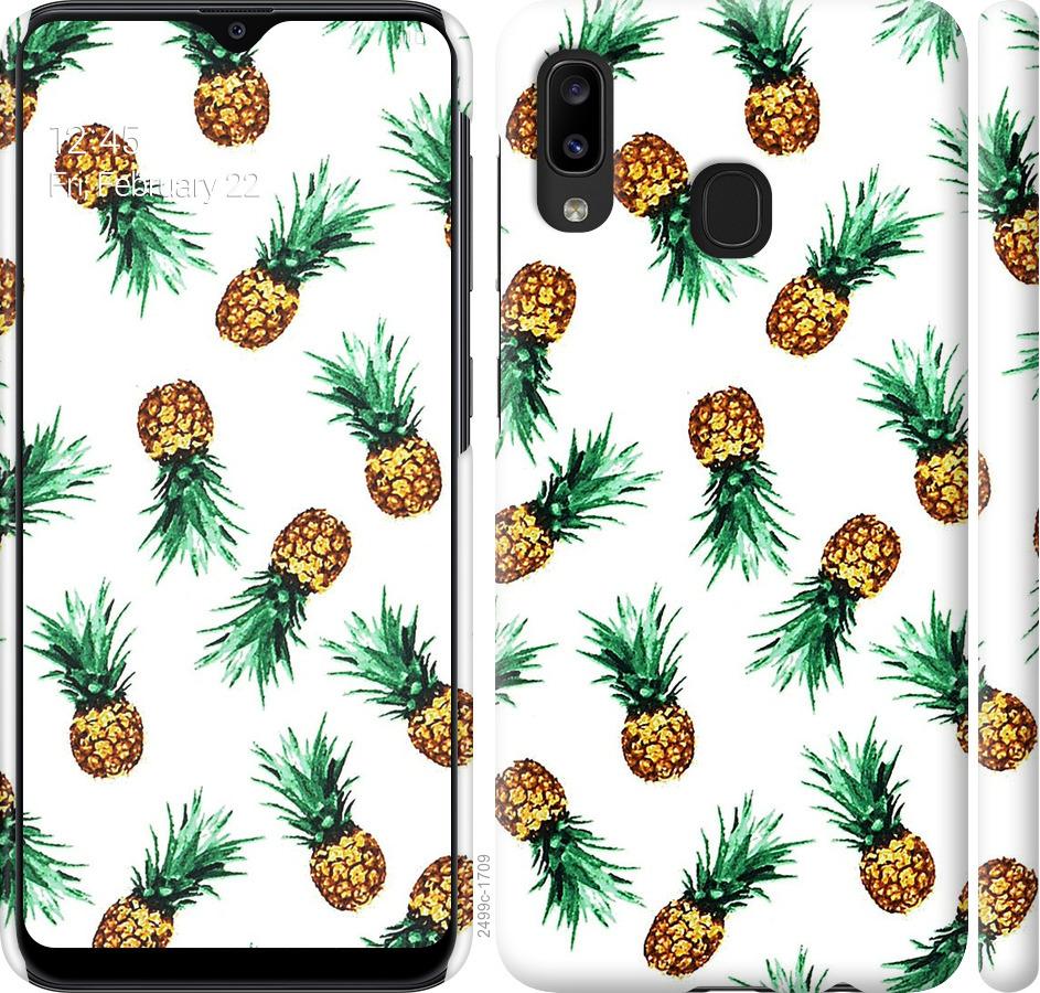 

Чохол на Samsung Galaxy A20e A202F ананас