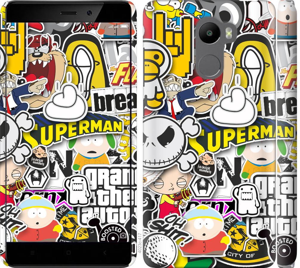 

Чохол на Xiaomi Redmi 4 Popular logos