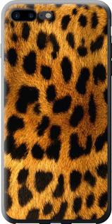 Чехол на iPhone 7 Plus Шкура леопарда