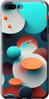 Чехол на iPhone 7 Plus Горошек абстракция