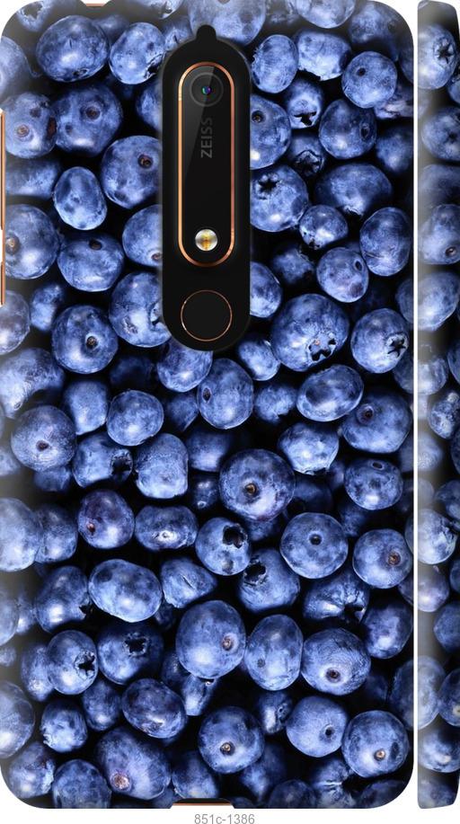 

Чехол на Nokia 6.1 Черника