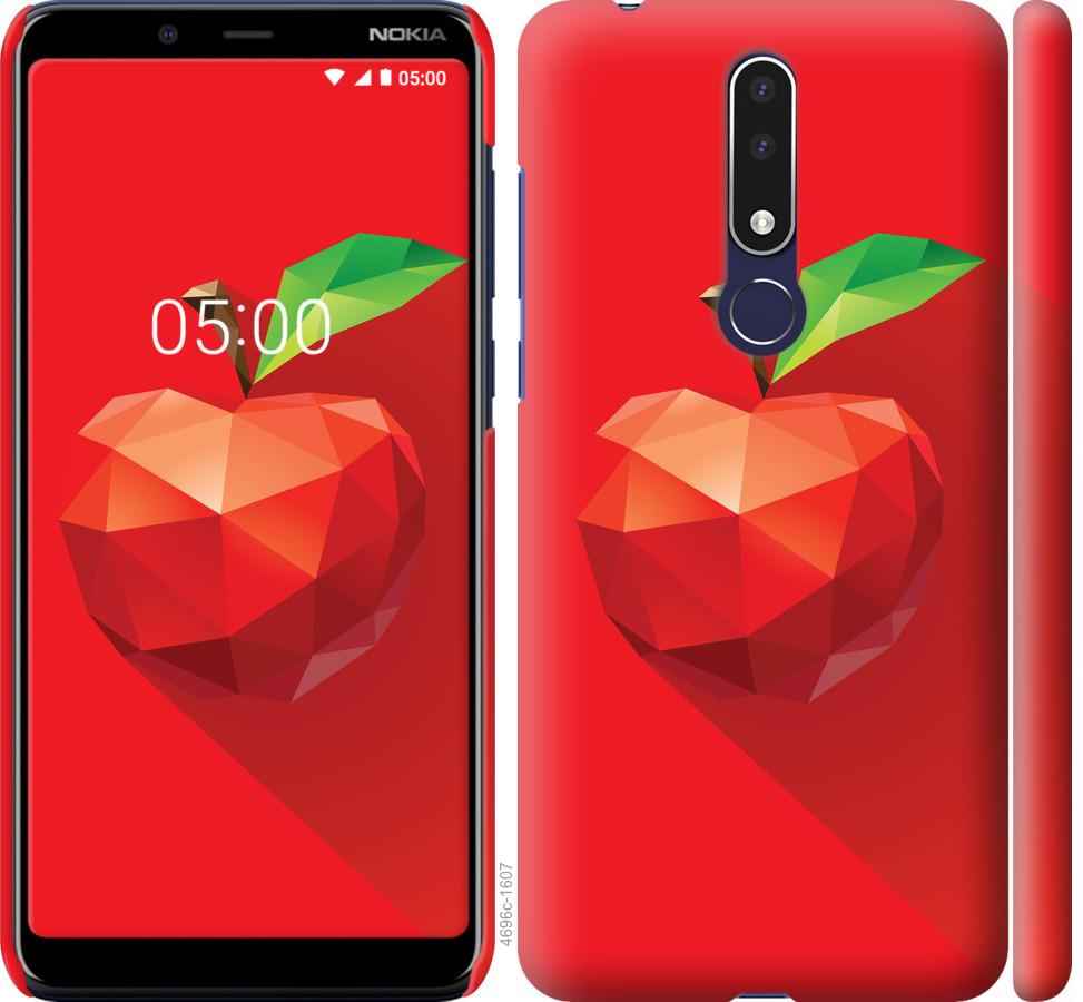 

Чохол на Nokia 3.1 Plus яблуко