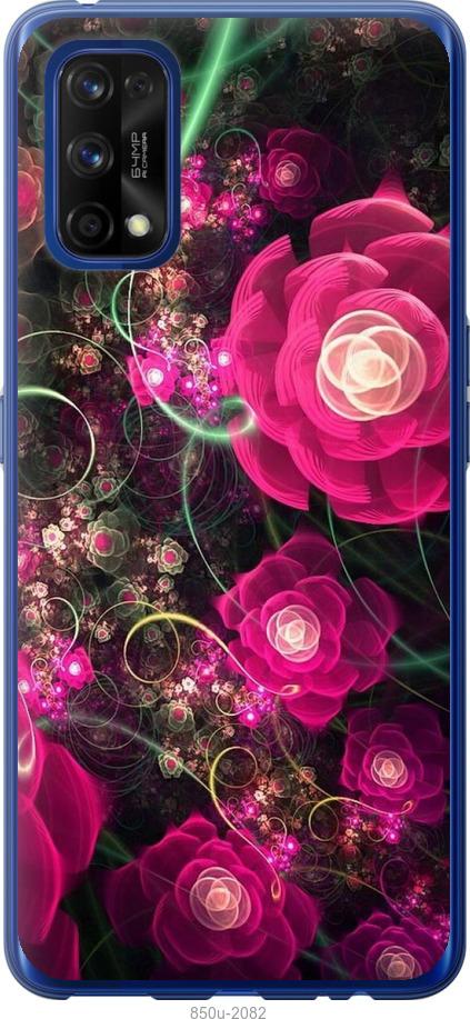

Чохол на Realme 7 Pro Абстрактні квіти 3