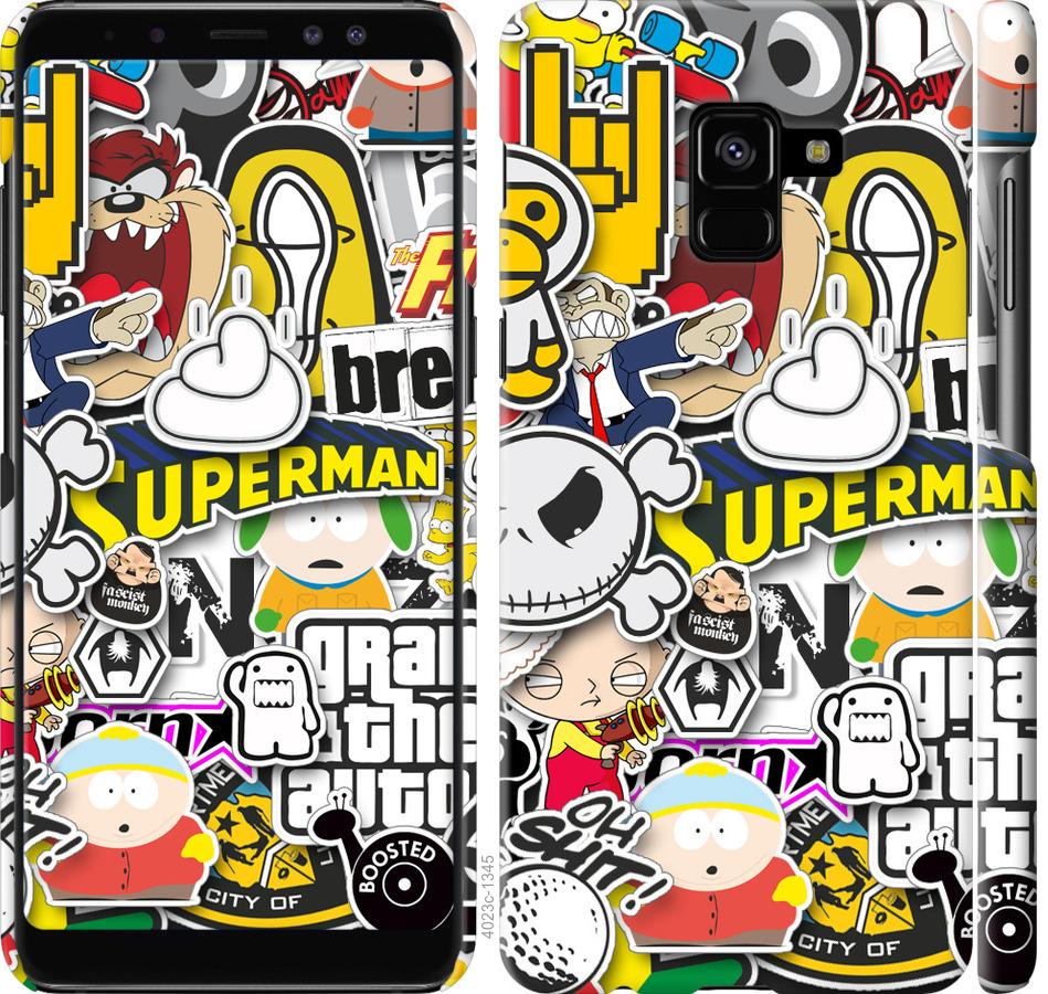 

Чохол на Samsung Galaxy A8 Plus 2018 A730F Popular logos