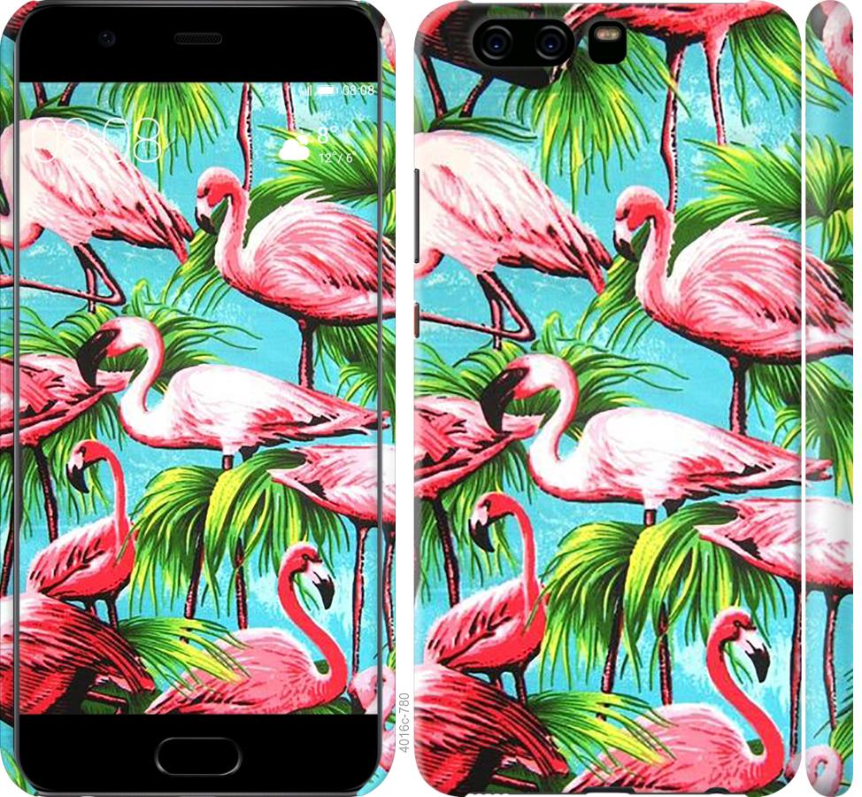 

Чехол на Huawei P10 Tropical background