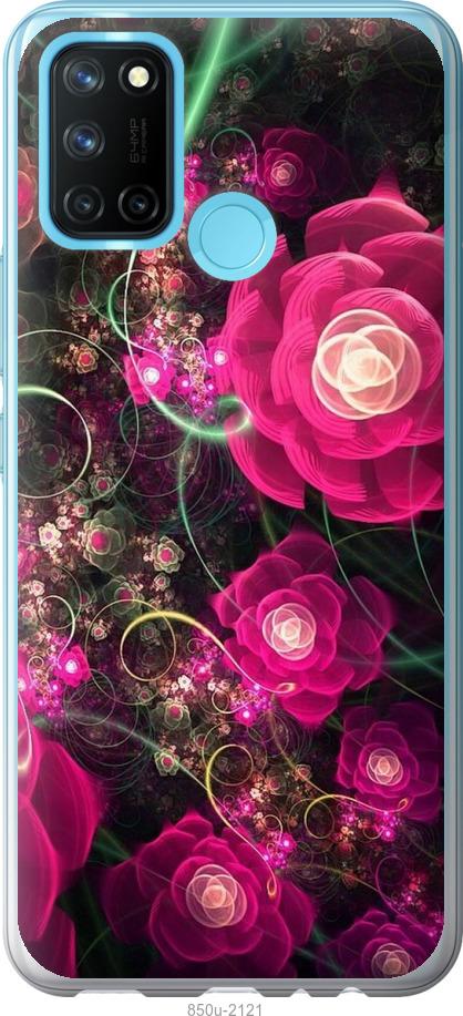 

Чохол на Realme C17 Абстрактні квіти 3
