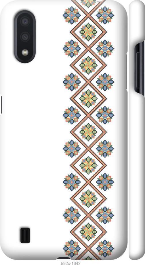 

Чохол на Samsung Galaxy A01 A015F Вишиванка 24