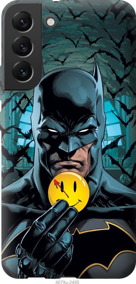 Чехол на Samsung Galaxy S22 Plus Бэтмен 2