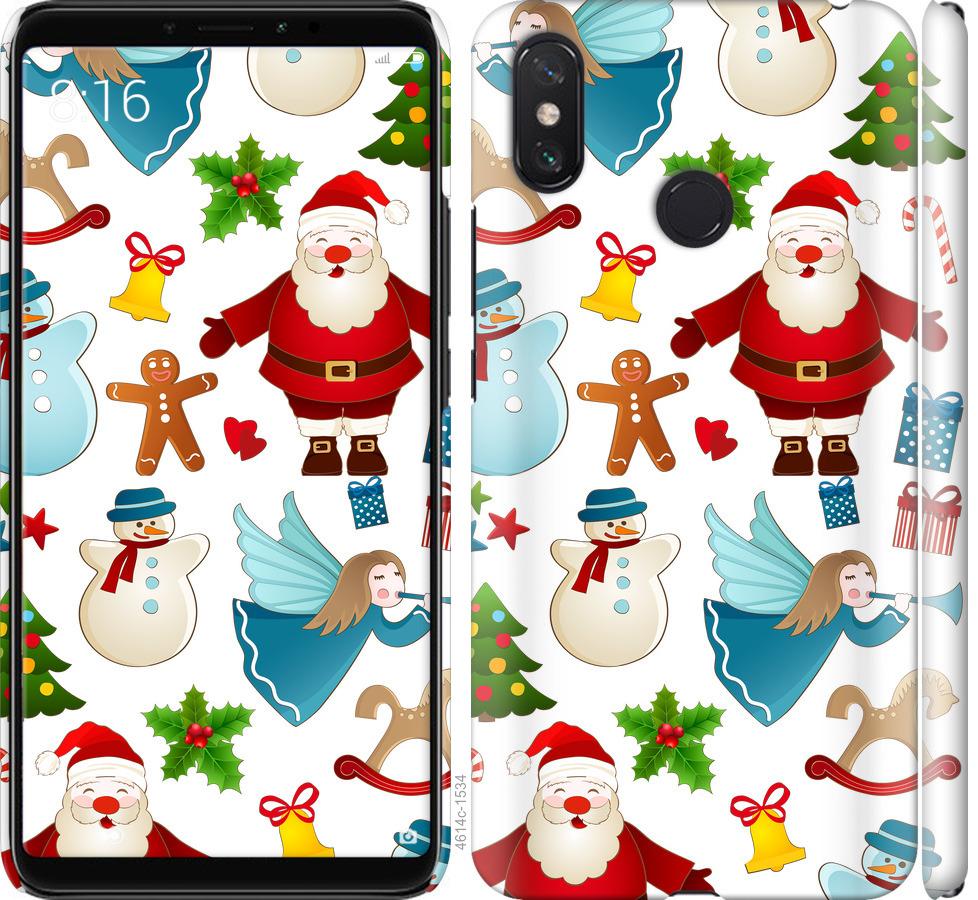 

Чехол на Xiaomi Mi Max 3 Новогодний 1