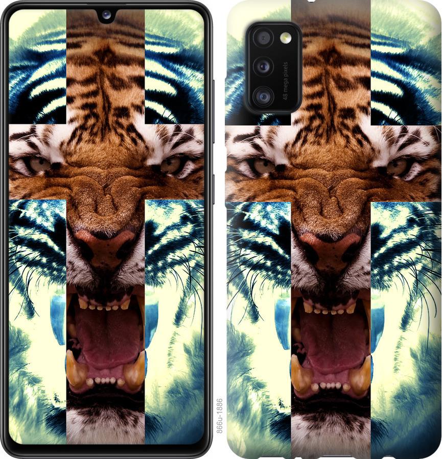 

Чохол на Oppo A52 Злий тигр