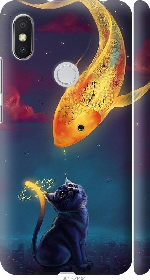 

Чехол на Xiaomi Redmi S2 Кошкин сон