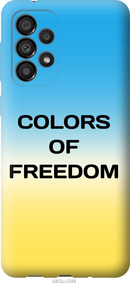 Чехол на Samsung Galaxy A33 5G A336B Colors of Freedom