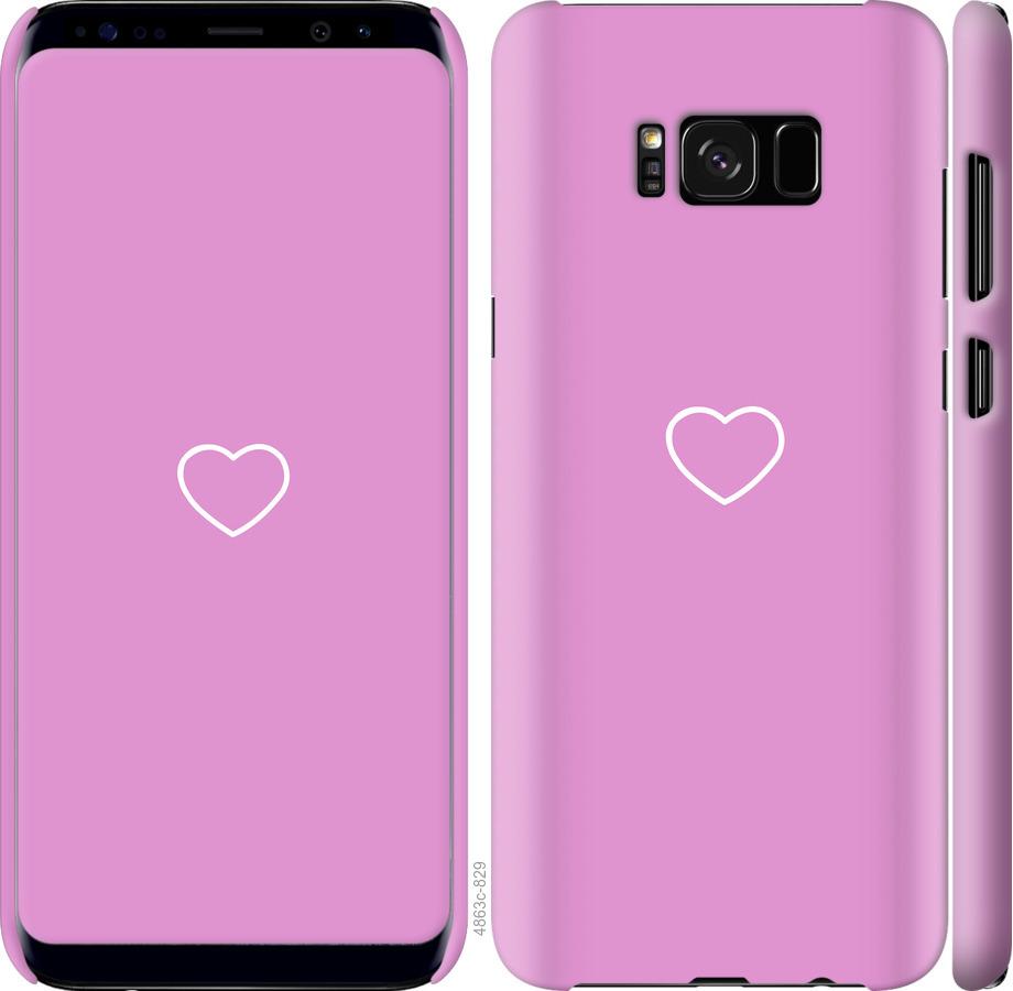Чехол на Samsung Galaxy S8 Сердце 2