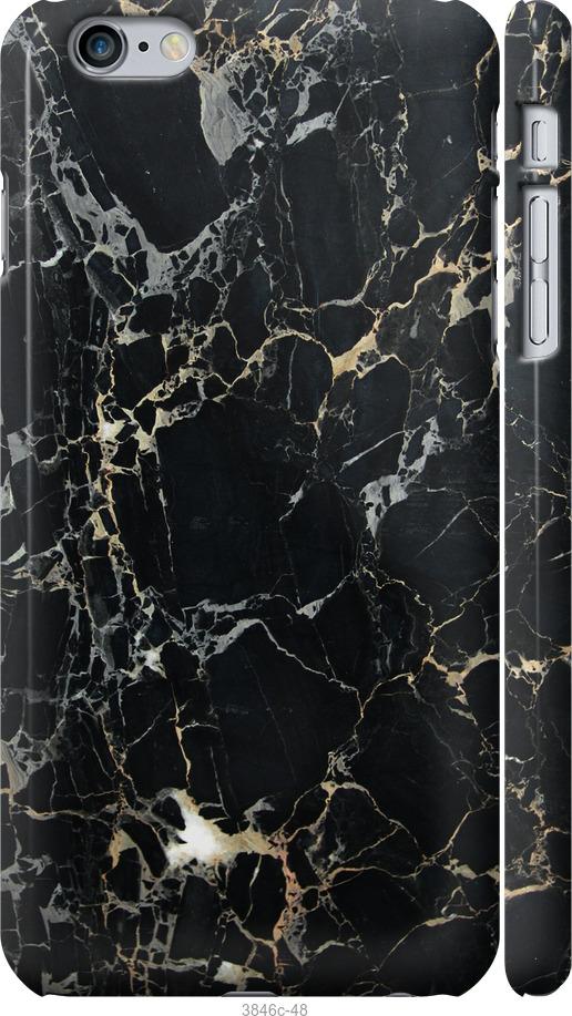 

Чехол на iPhone 6 Plus Черный мрамор