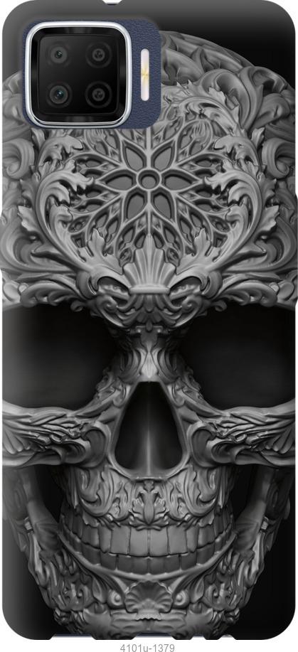 Чохол на Oppo A73 skull-ornament