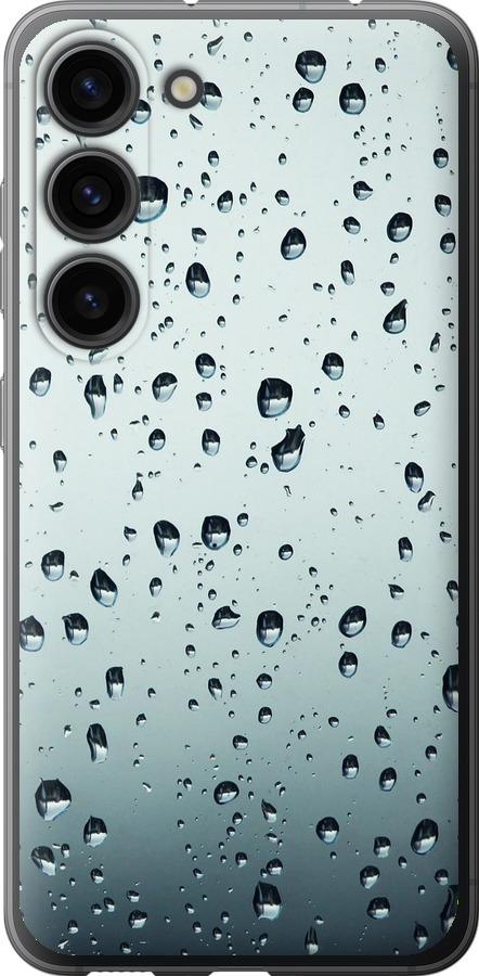 

Чохол на Samsung Galaxy S23 Скло у краплях