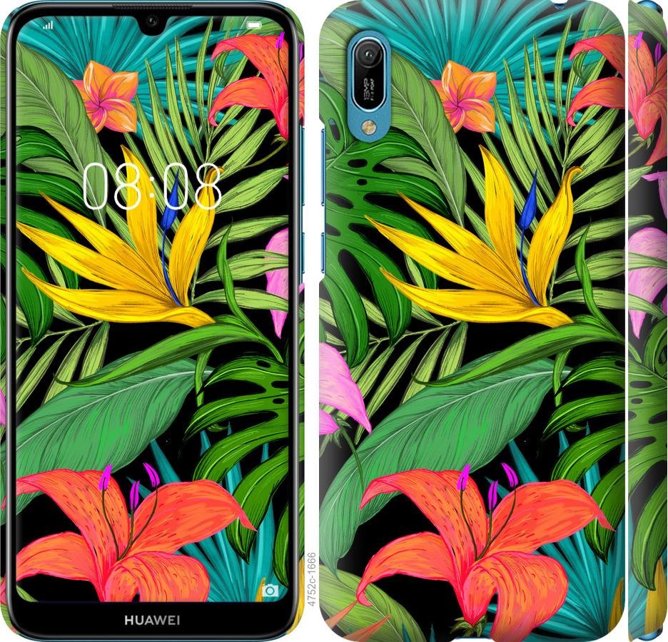 

Чохол на Huawei Y6 2019 Тропічні листя 1