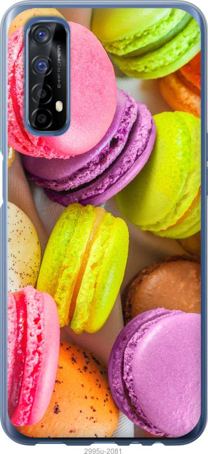 

Чехол на Realme 7 Макаруны