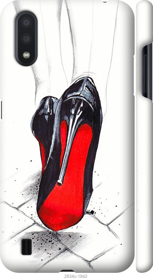 

Чехол на Samsung Galaxy A01 A015F Devil Wears Louboutin