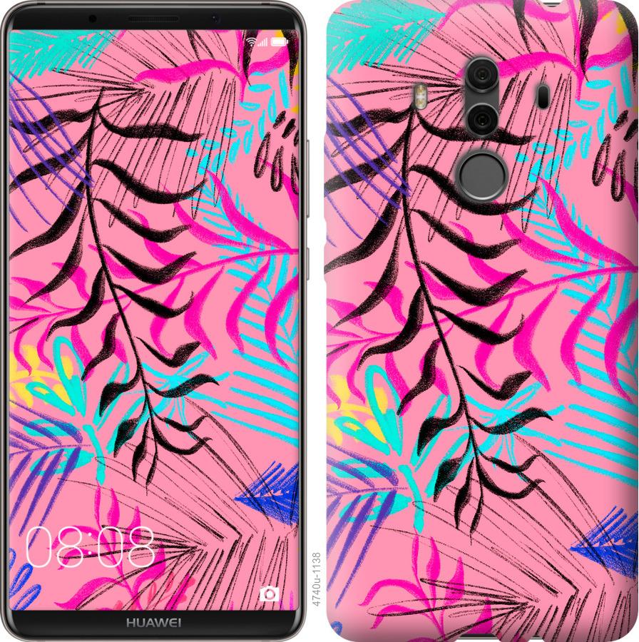 

Чохол на Huawei Mate 10 Pro Рослинний візерунок 2