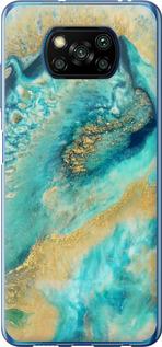 Чохол на Xiaomi Poco X3 Pro  Green marble