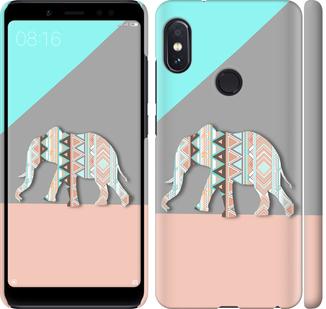 

Чохол на Xiaomi Redmi Note 5 Візерунчастий слон