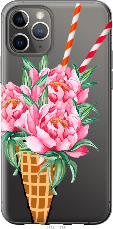 

Чехол на Google Pixel 4 XL Мороженое-пионы