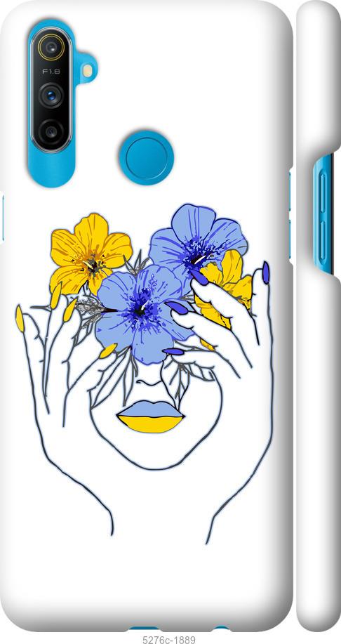

Чехол на Realme C3 Девушка v4