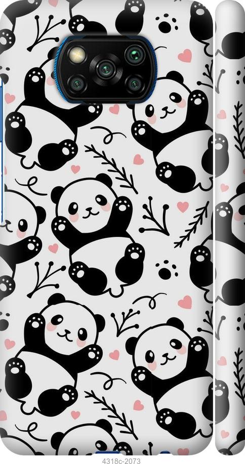 

Чехол на Xiaomi Poco X3 Панды