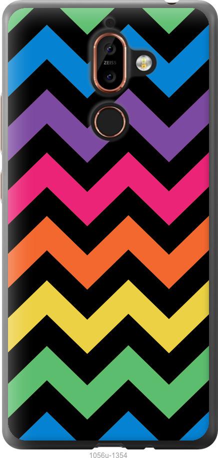 

Чехол на Nokia 7 Plus Шеврон v1