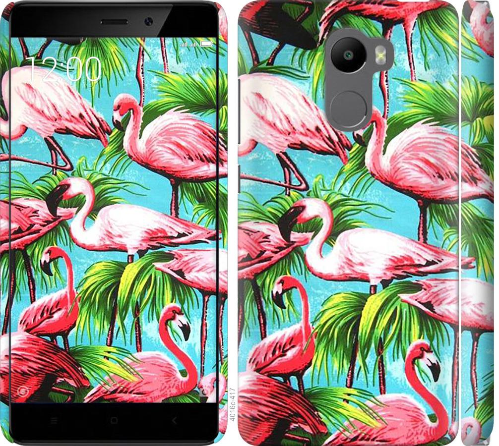 

Чехол на Xiaomi Redmi 4 Tropical background