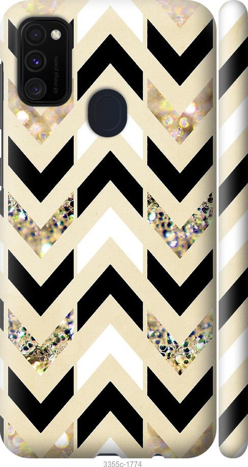 

Чехол на Samsung Galaxy S9 White and black 1