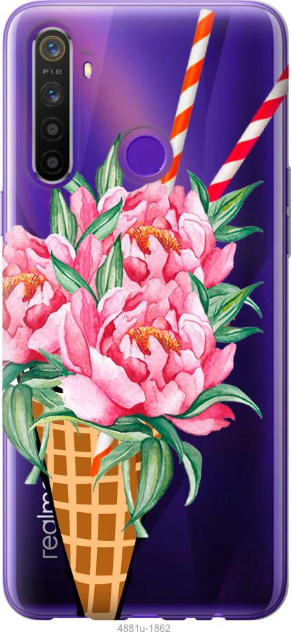 

Чохол на Realme 6i Морозиво-піони