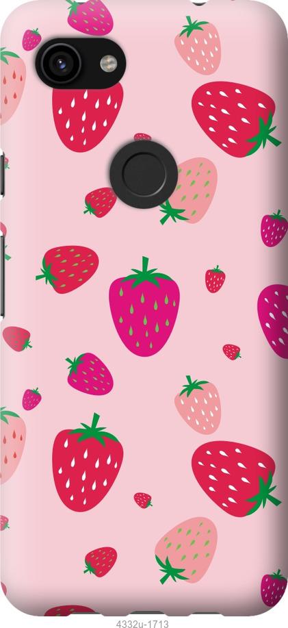 

Чехол на Google Pixel 3a XL Клубнички