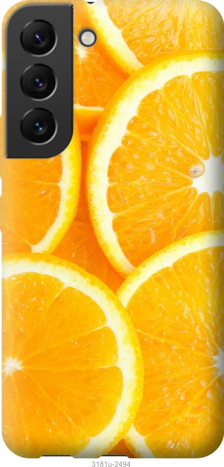 

Чохол на Samsung Galaxy S22 Частки апельсина