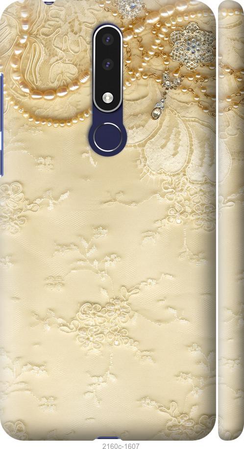 

Чехол на Nokia 3.1 Plus Кружевной орнамент