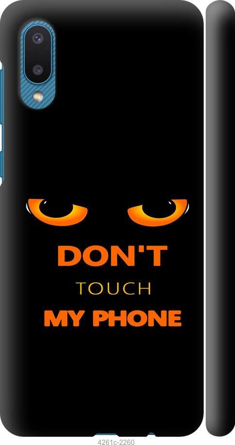 

Чехол на Samsung Galaxy A02 A022G Don't touch the phone