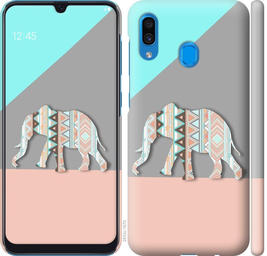 

Чохол на Samsung Galaxy A30 2019 A305F Візерунчастий слон