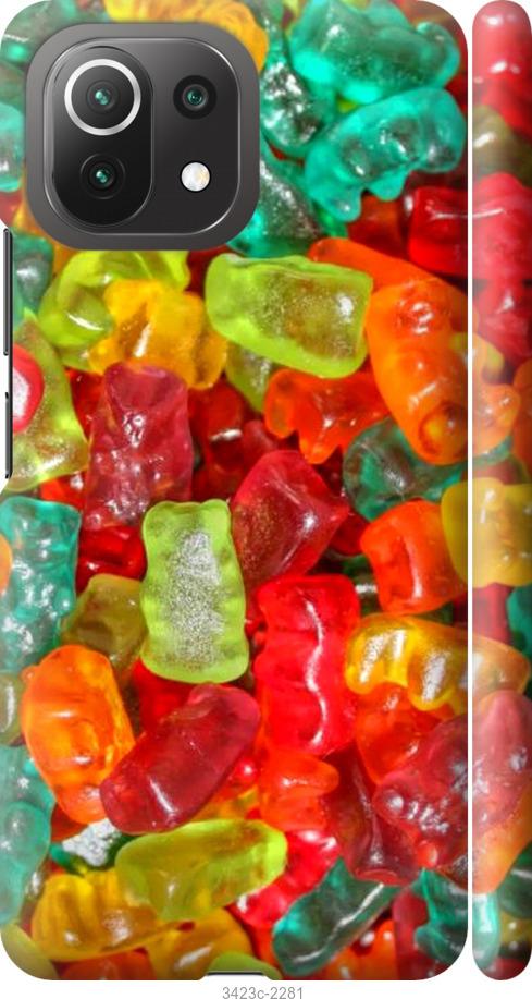 

Чохол на Xiaomi Mi 11 Lite Желейки haribo