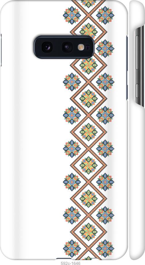 

Чохол на Samsung Galaxy S10e Вишиванка 24
