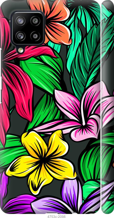 Чохол на Samsung Galaxy A42 A426B Тропічні квіти 1