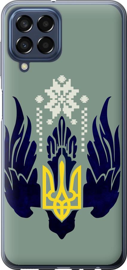 

Чехол на Samsung Galaxy M33 M336B Тризуб с крыльями